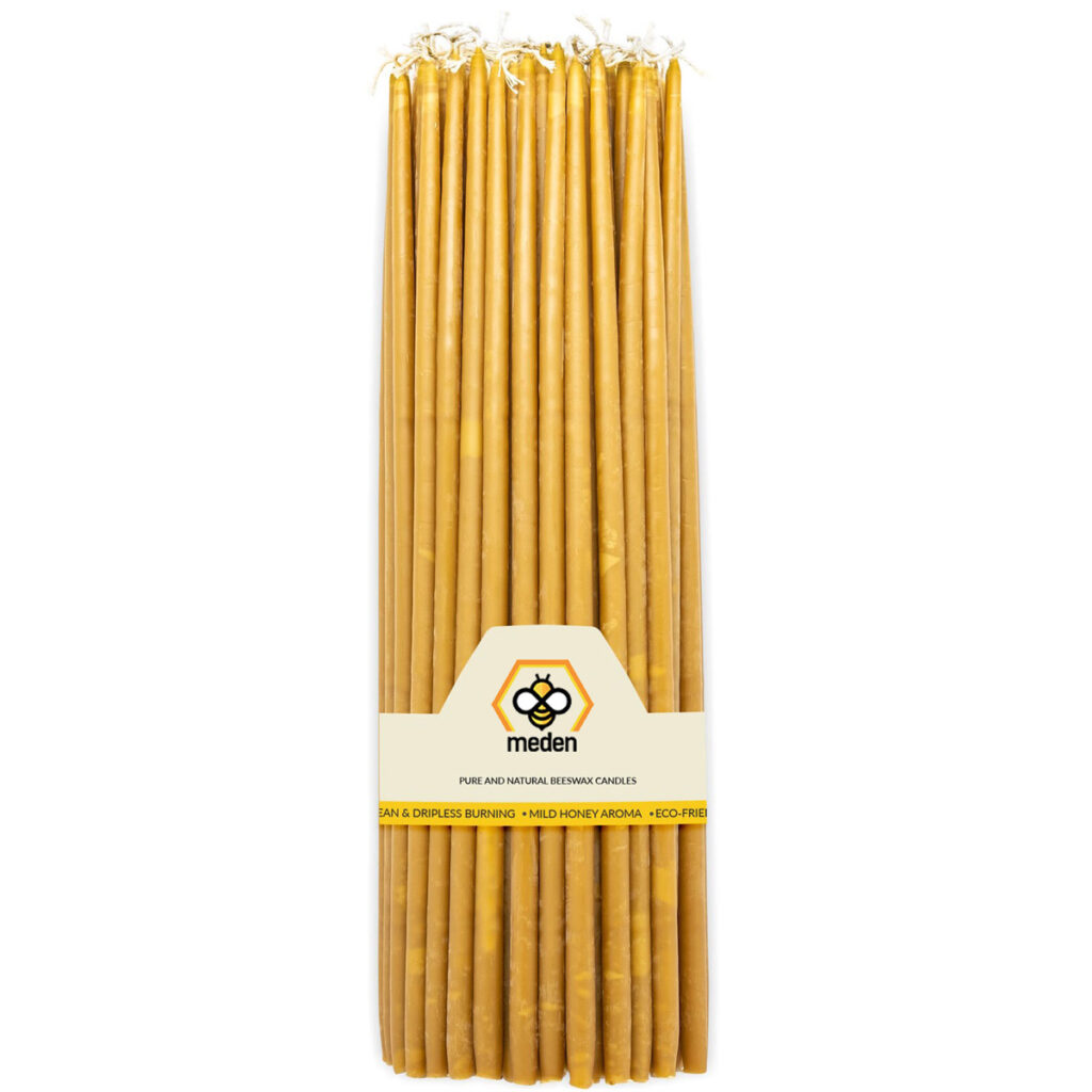 Pure Beeswax Church Candles