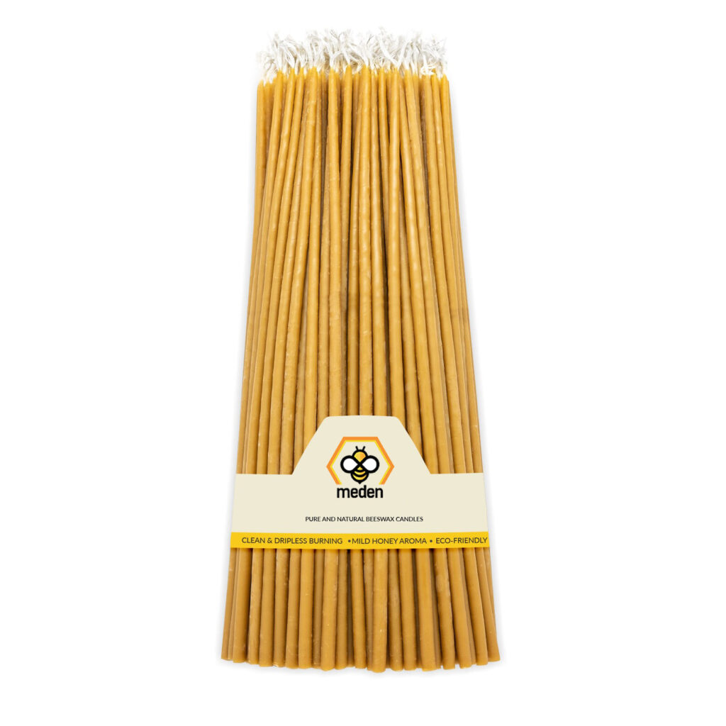 Handmade Beeswax Ritual Church Candles