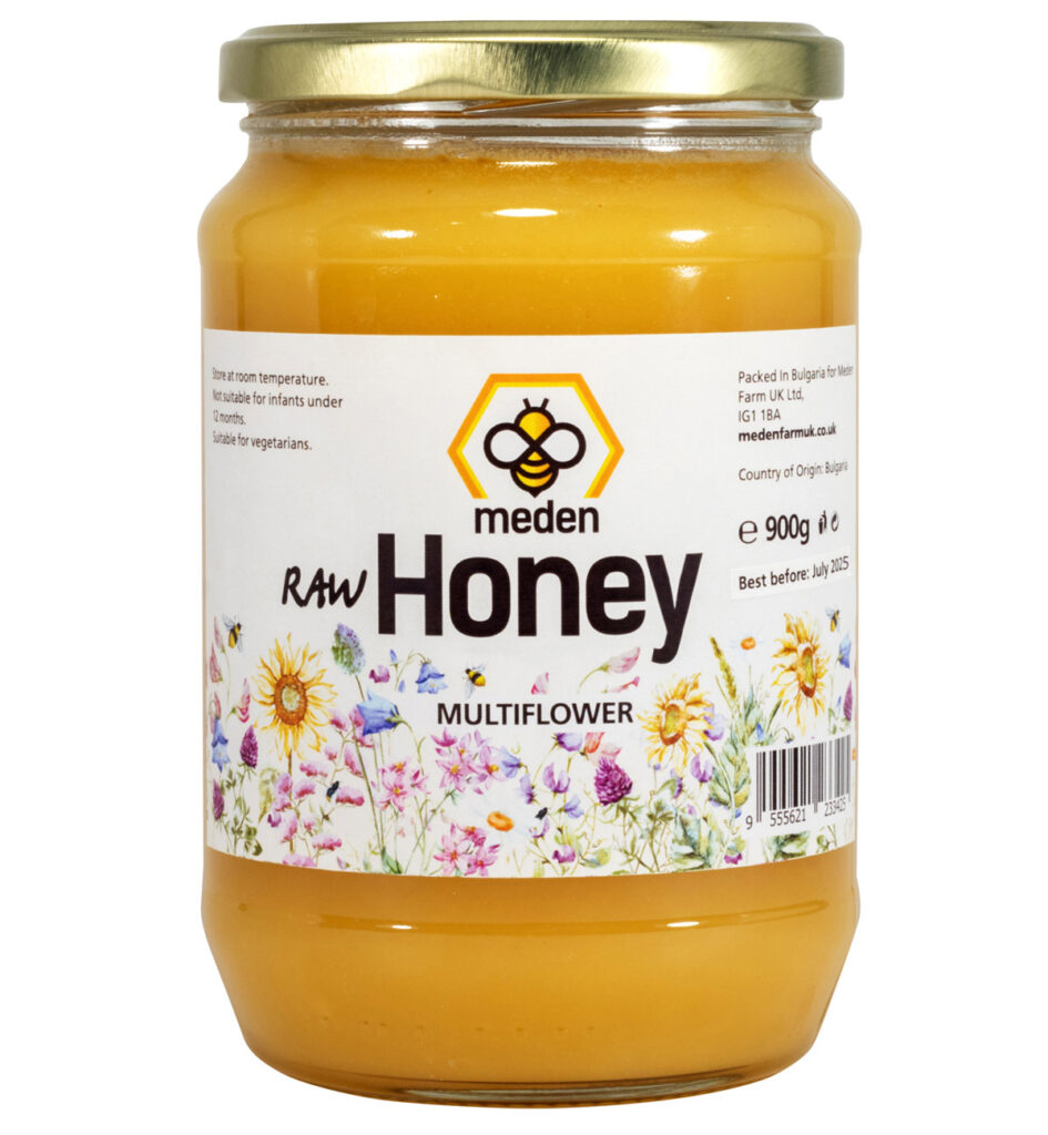 Pure Raw Organic Honey 900g